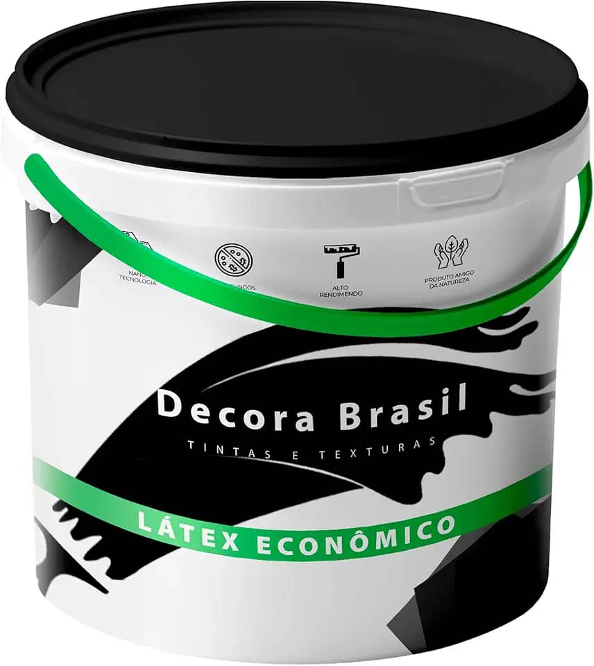 Tinta Látex Econômica Acrílica Base Água Para Parede Fosca (Branco Gelo, 14L)