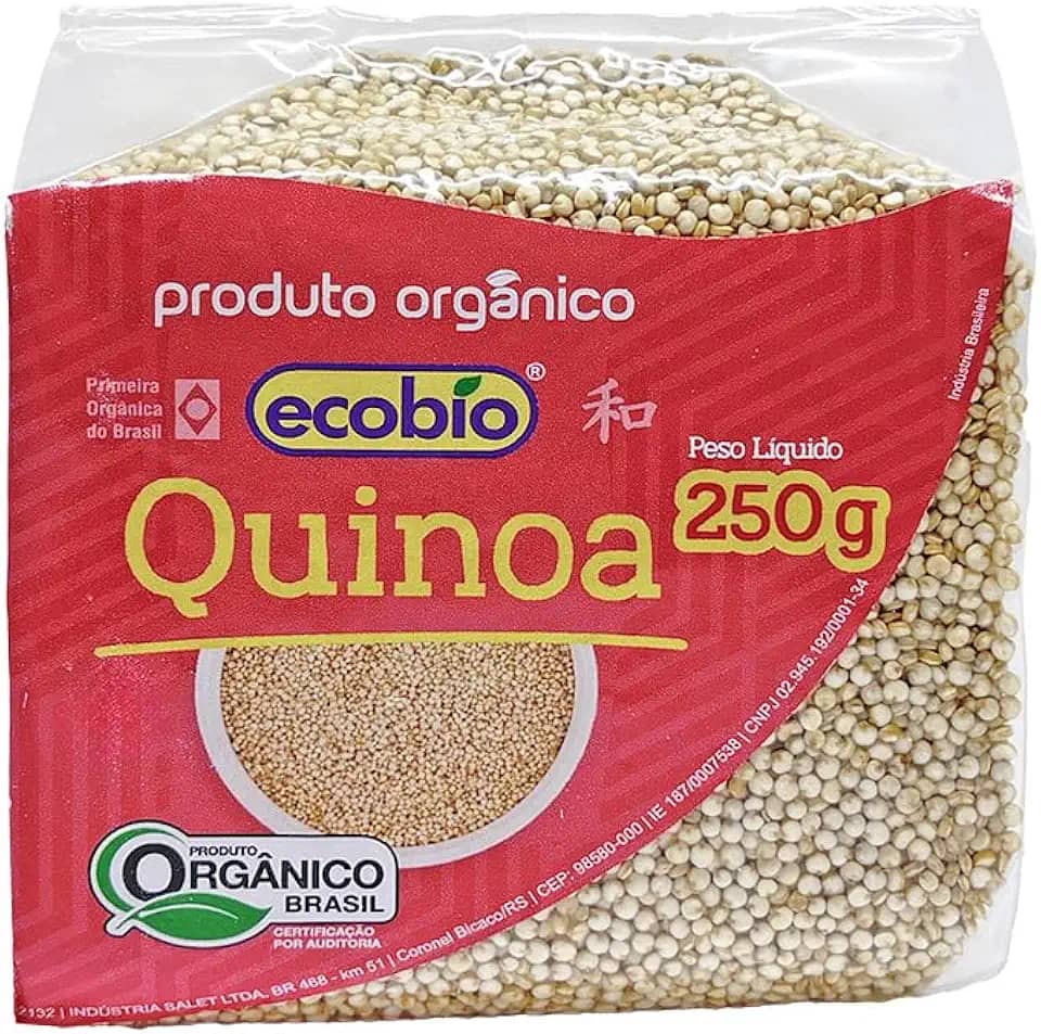 Ecobio Produto Orgânico Quinoa Branca Em Grãos Orgânica