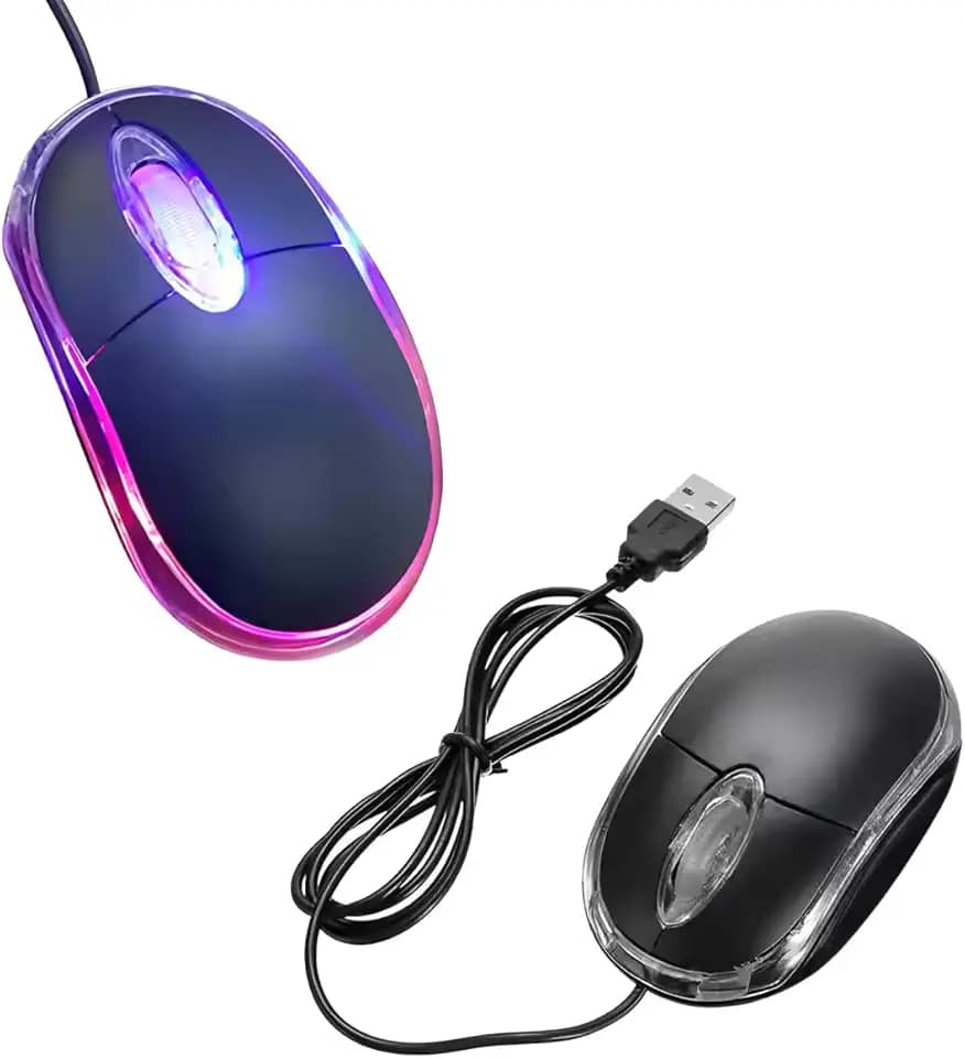 Mouse Óptico com Fio USB MS-9 1000 DPI