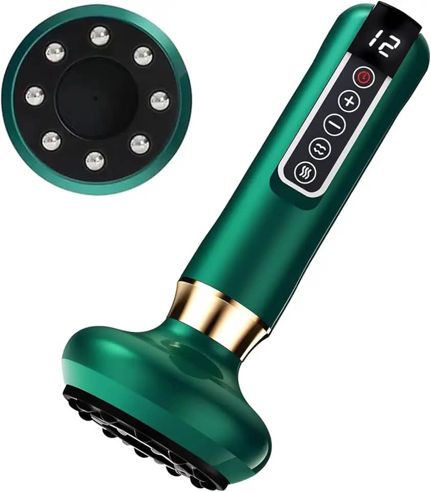 Massageador elétrico de celulite de 12 níveis, removedor de gordura elétrico, massageador portátil 2025, removedor de celulite para pernas, máquina de esculpir o corpo para braços, coxas