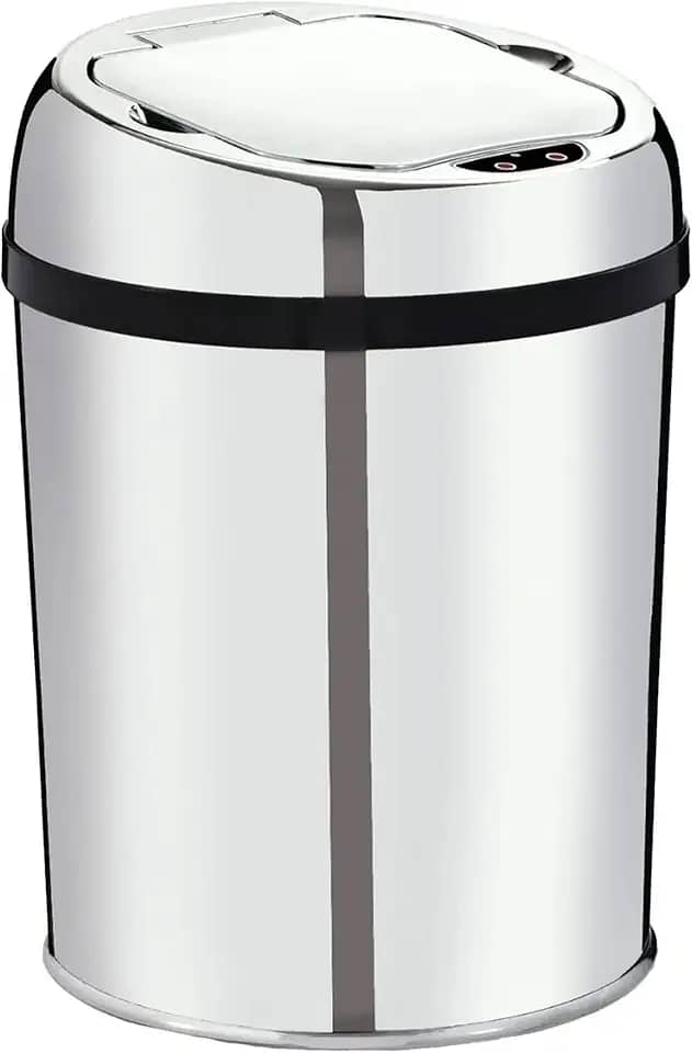 Lixeira Automática Inox 3 Litros Premium Sensor Banheiro Kzi
