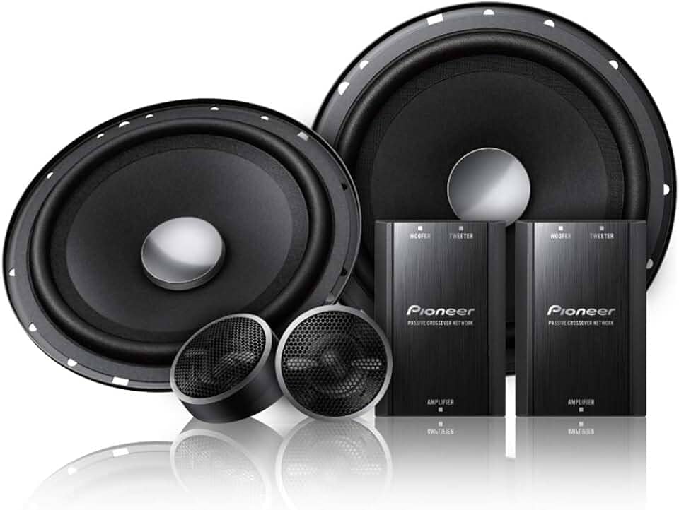 Kit 2 Vias Pioneer TS-C1790BR Alto Falante 6 Polegadas