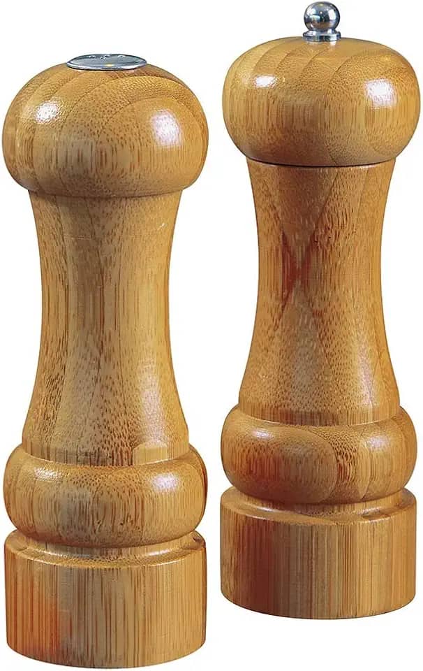 Mor - Conjunto Moedor de Pimenta e Saleiro Bamboo
