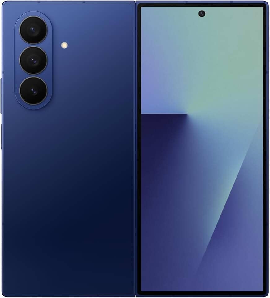 Celular Samsung Galaxy Z Fold7 512GB, 12GB RAM Tela 8.0" - Azul