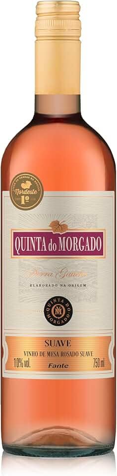 VINHO QUINTA DO MORGADO ROSADO SUAVE 750 mL