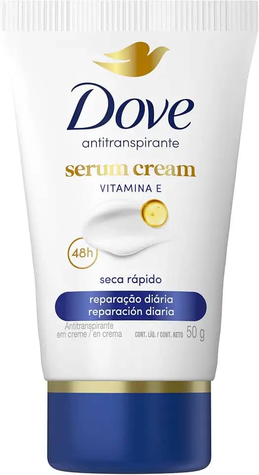 Dove Desodorante Antitranspirante em Creme Sérum Reparação Diária 50 G