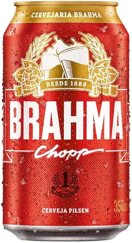 Brahma Chopp Cerveja Pilsen 350Ml Lata