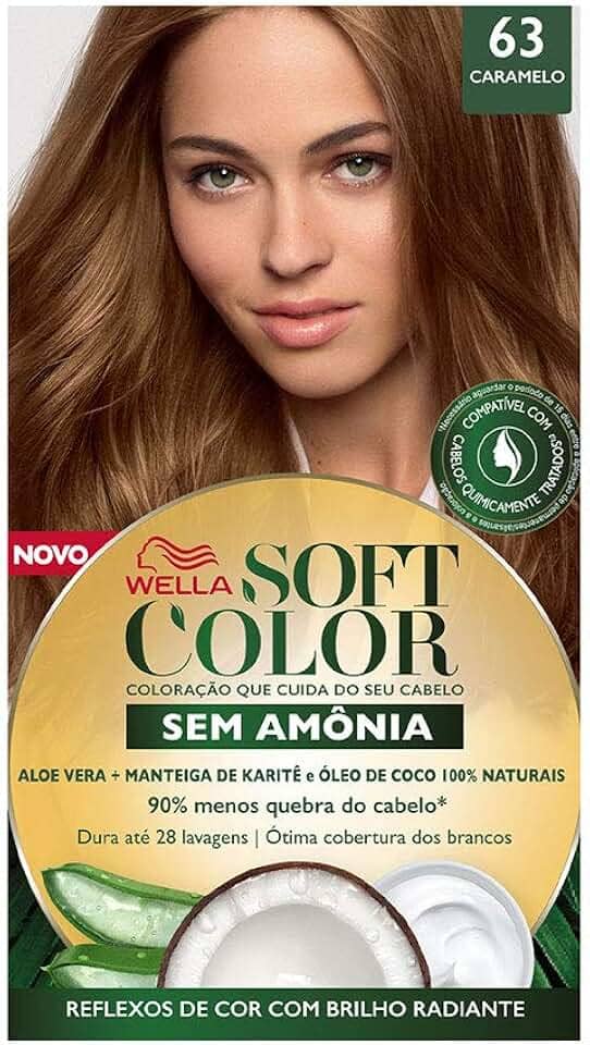 Soft Color Tinta De Cabelo Caramelo 63 Caramelo 63