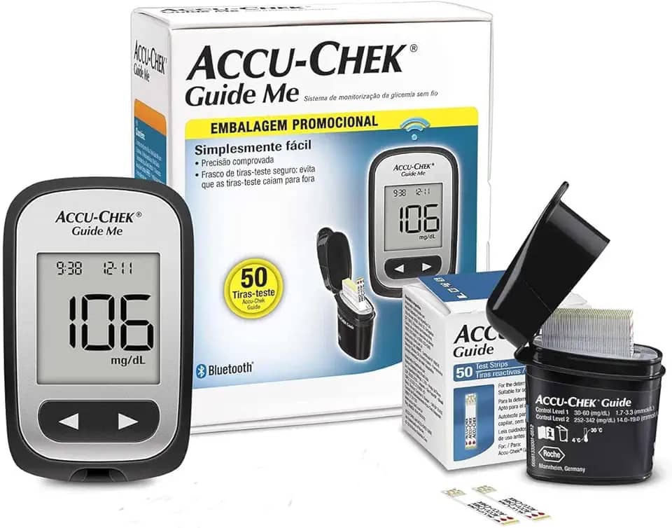 Kit Accu-Chek Guide Me Mg/Dl C/50Tiras