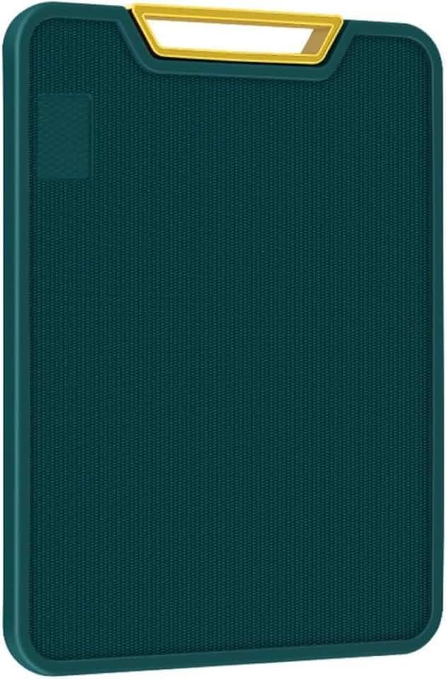 Tábua de Corte Premium Antibacteriana – Polietileno Resistente, Não Mancha e Não Deforma | Ideal para Carnes, Legumes e Cozinha Profissional | Alça Ergonômica, Super Higiênica e Fácil de Limpar