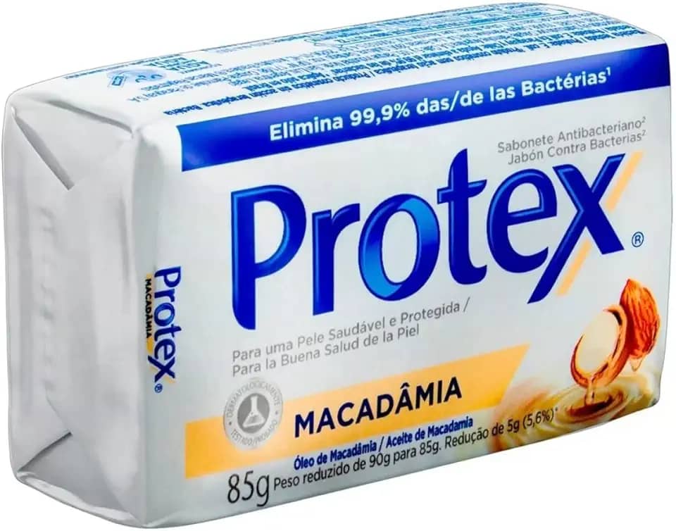 Sabonete Antibacteriano em Barra Protex Nutri Protect Macadâmia 85g