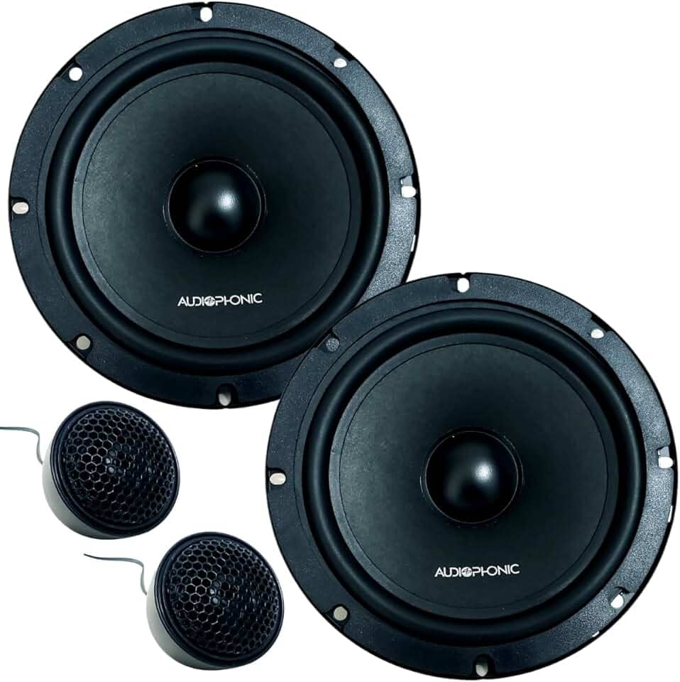 Kit Falante 2 Vias Audiophonic Need Kn 650 6 Polegadas / 110w Rms Som Automotivo