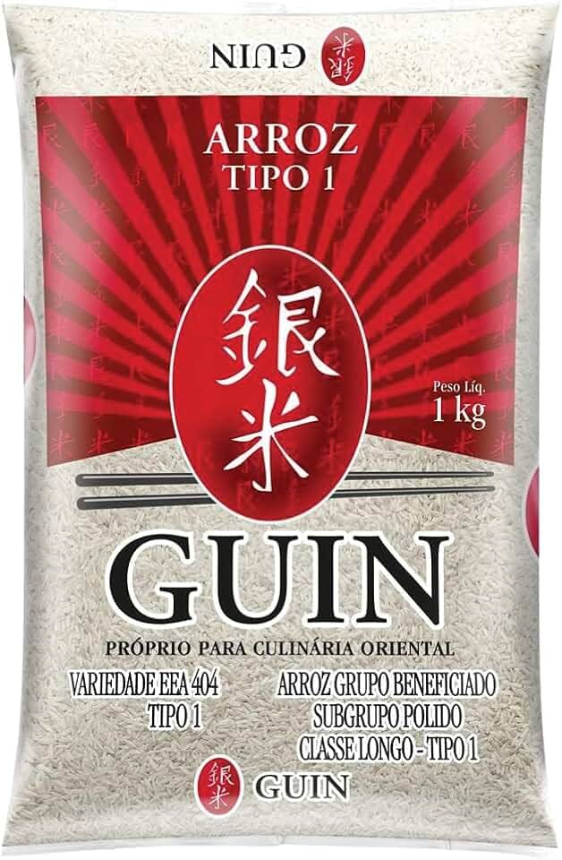 Arroz Oriental Guin Grão Longo Tipo 1 - 1Kg