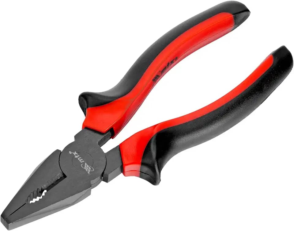 MTX Alicate Universal Black Nickel 6' (160 mm), Alicate Multifuncional em Aço Niquelado