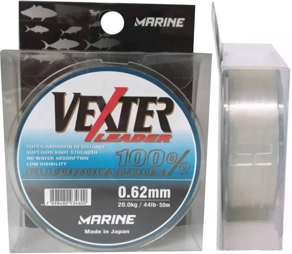 Linha Fluorcarbono Leader Vexter 0.62mm 50m