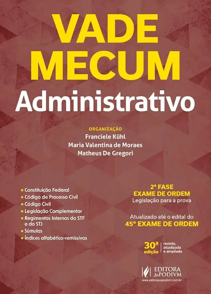 Vade Mecum Administrativo - 45º Exame de Ordem 2026 Juspodivm