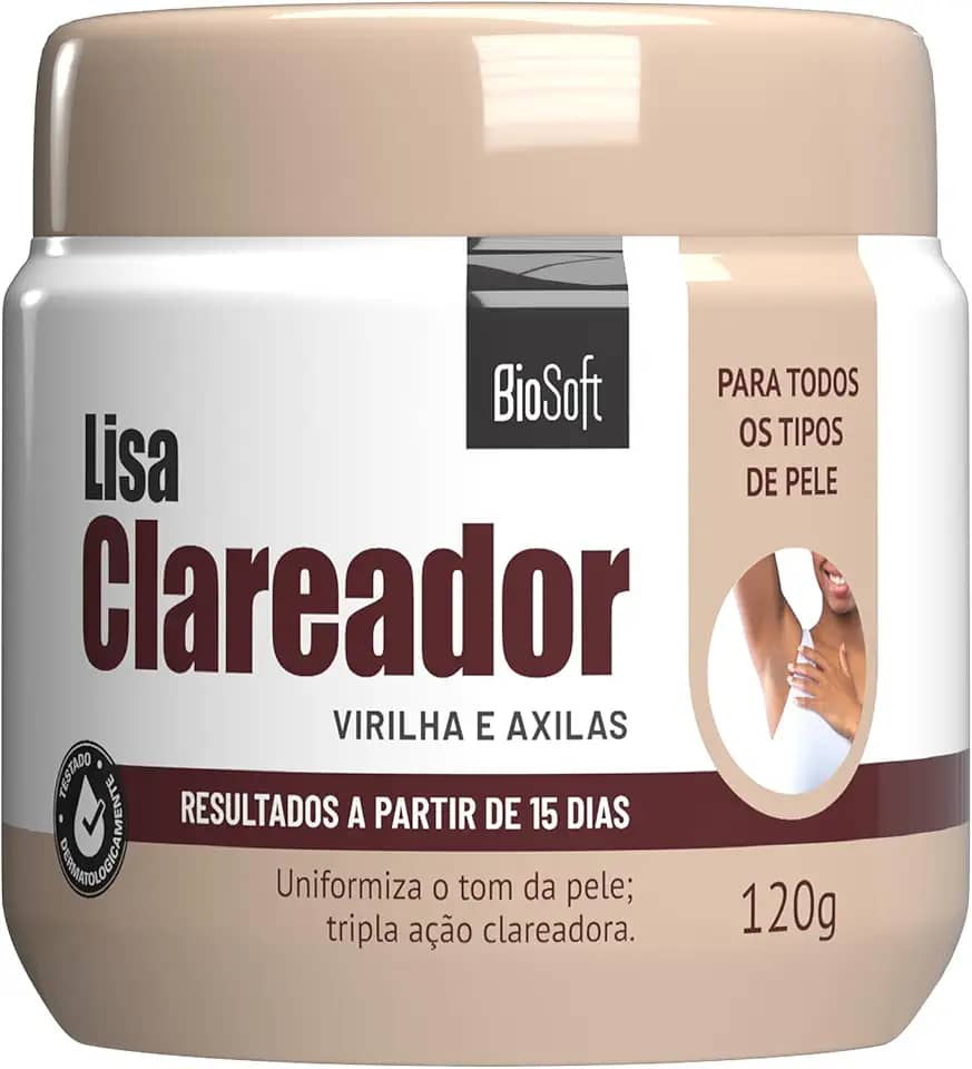 Soft Hair - Cremoso Lisa Clareador Soft Hair 120Gr Virilha E Axilas