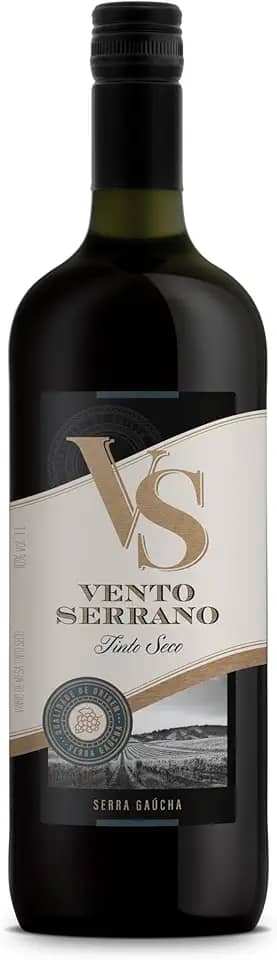Vinho Tinto de Mesa Seco 1L - Vento Serrano