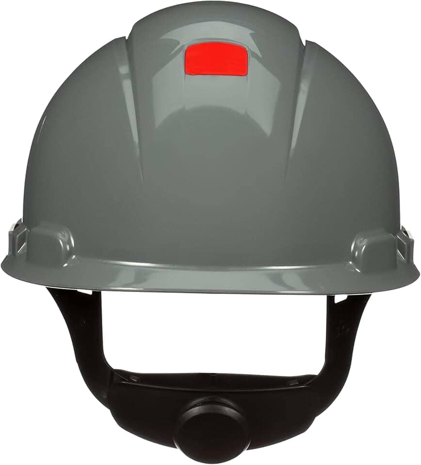 3M, Capacete de Segurança H-708 3M™ Secure Fit com Suspensão de Catraca e Sensor UV - Cor Cinza