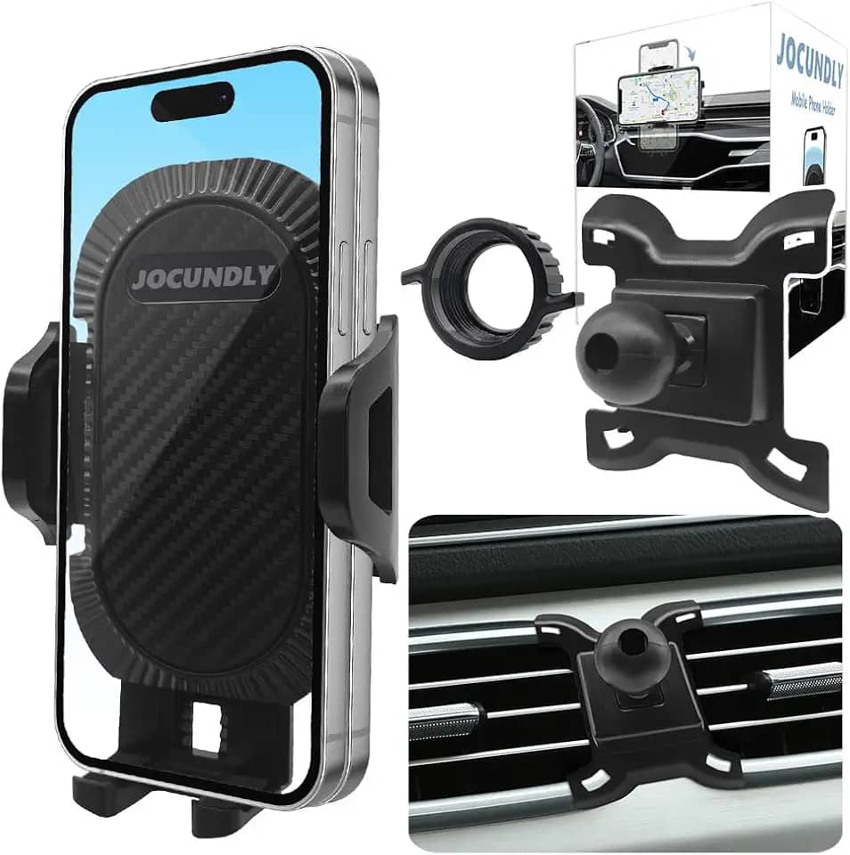 Suporte de telefone para carro 2020-2024 GLE Class e 2020-2024 GLS Class [compatível com capa grossa] Suporte para celular de navegação celular para ventilação de ar acessórios automotivos,