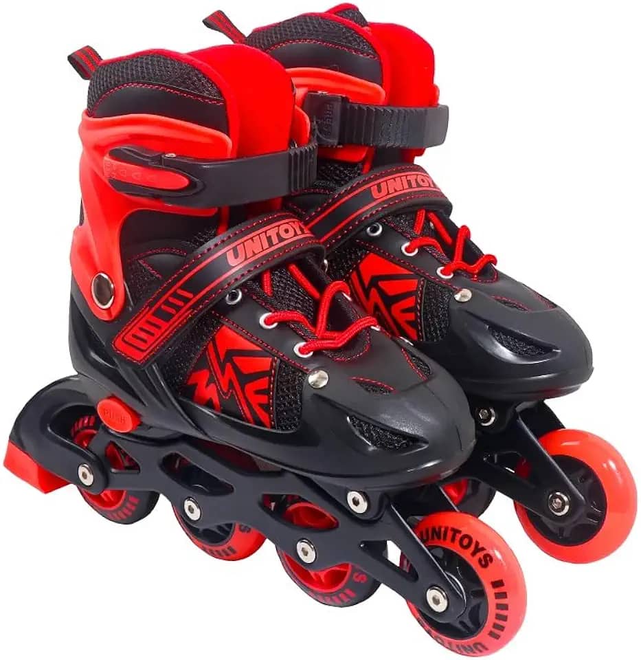 Patins Radical Inline Vermelho Tamanho 38-41 (G)