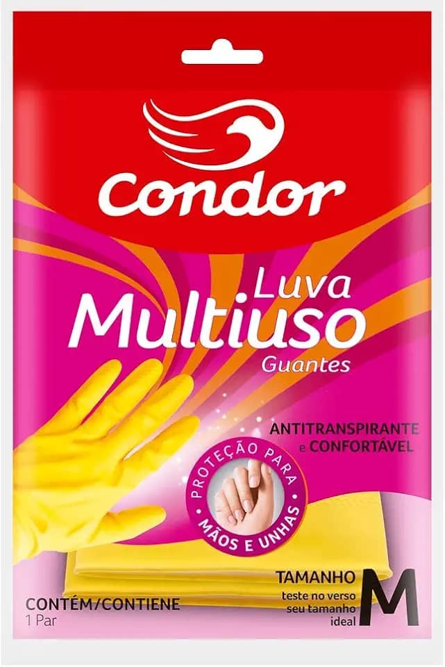 Luva Multiuso Média, Condor, Médio