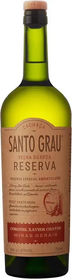 Cachaça Santo Grau Reserva Coronel Xavier Chaves 750ml