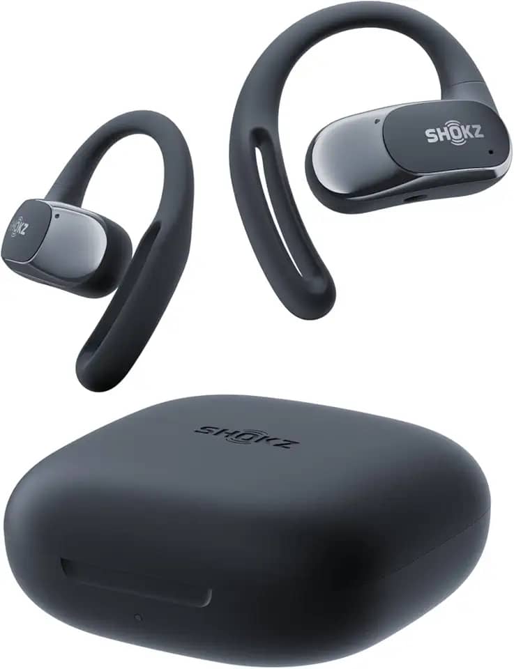 Shokz Fone de Ouvido Aberto OpenFit Air Preto