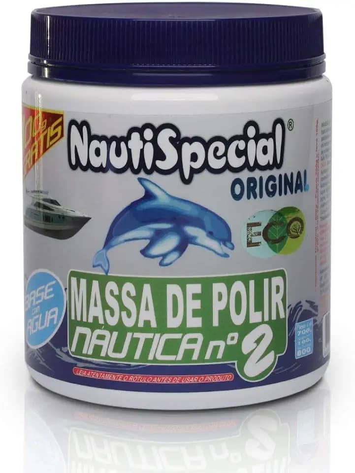Massa De Polir Náutica N°2 800G Nautispecial