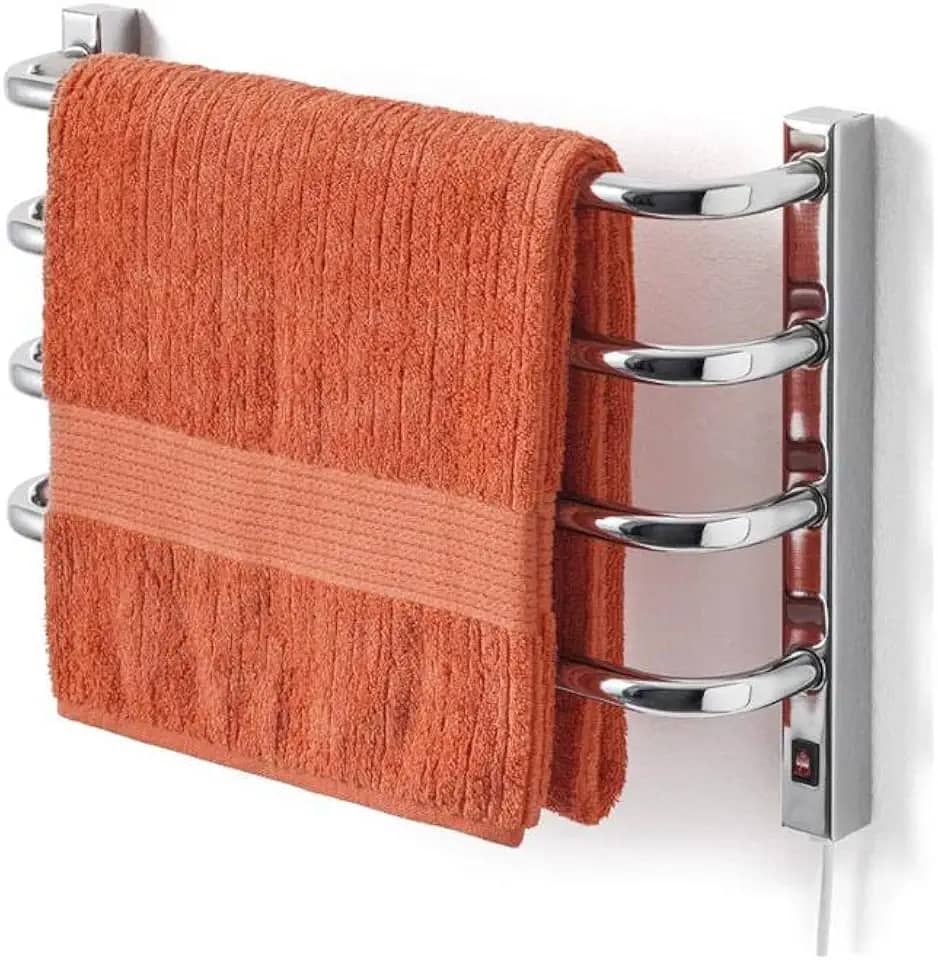 Toalheiro Térmico 110v para 1 Toalha Fio Lado Direito Cromado