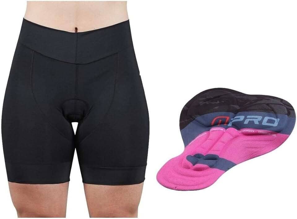 Bermuda Ciclismo Feminina Compressão Forro Gel D80/120 MPRO Rosa