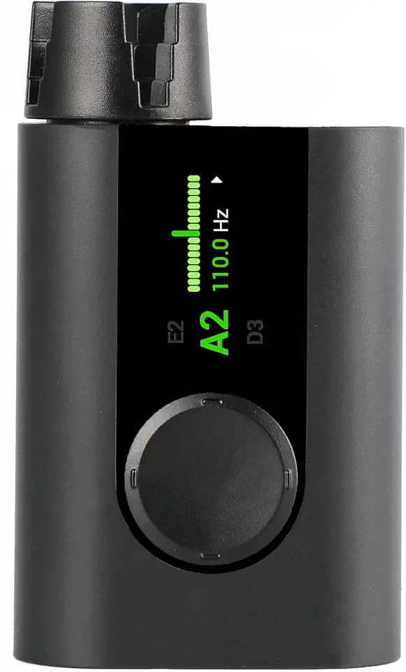 ROADIE 3 | Afinador automático inteligente de guitarra, metrônomo e enrolador de cordas | Para guitarras elétricas, guitarras acústicas, guitarras de 12 cordas, ukulele, banjo, bandolim | Mais de 150