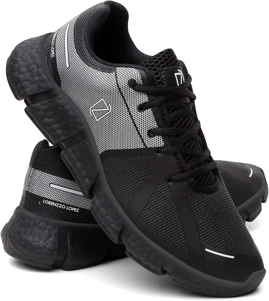 Tênis Masculino Para Caminhada e Academia Conforto Leve