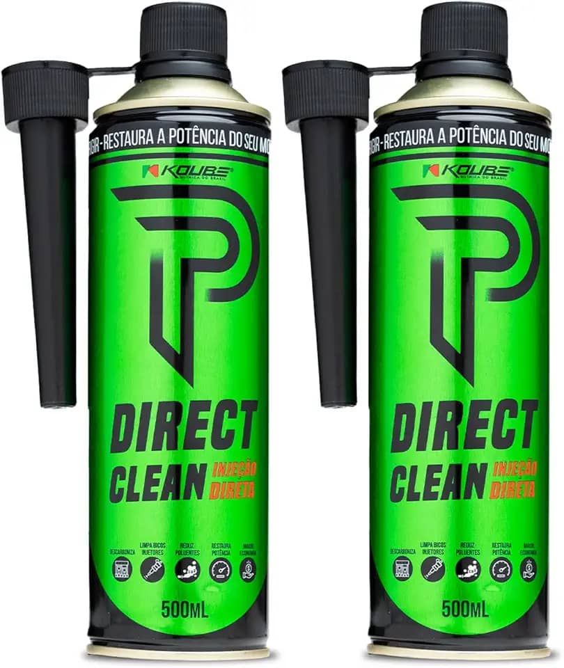 Direct Clean 500ml Aditivo Para Injeção Direta KOUBE 2 UNIDADES