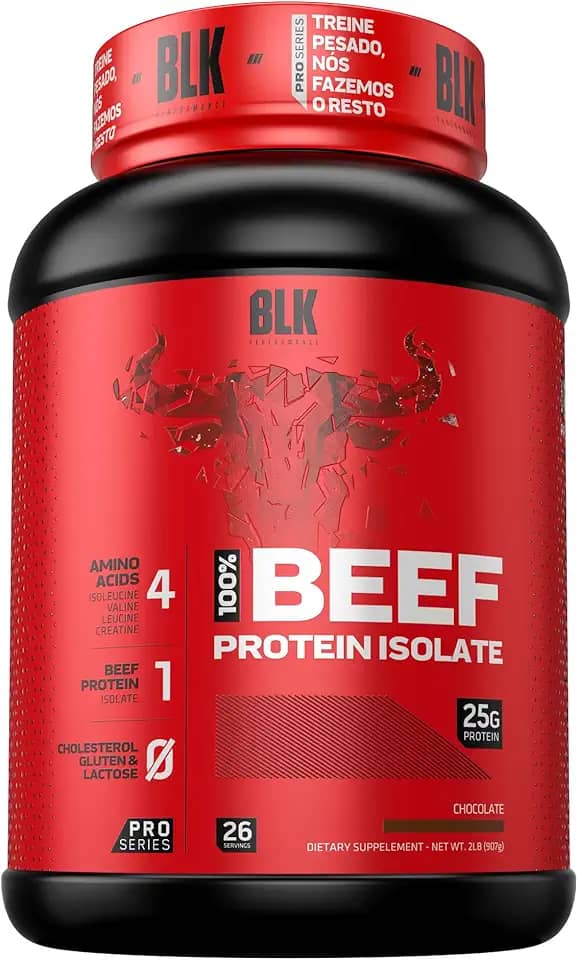 100% Beef Protein Isolate - 900G Chocolate - Blk Performance