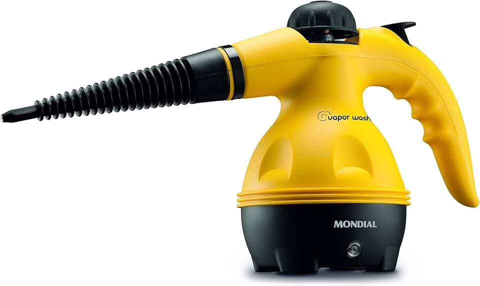 MONDIAL Higienizador Vapor Wash, Mondial, Amarelo/Preto, 1000W, 220V - HG-01