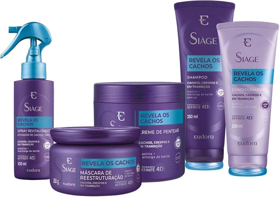 Eudora Kit Completo Siàge Revela Os Cachos (Nova Versão)