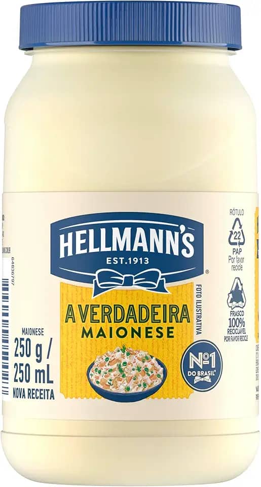 Hellmann´s Maionese Tradicional 250G