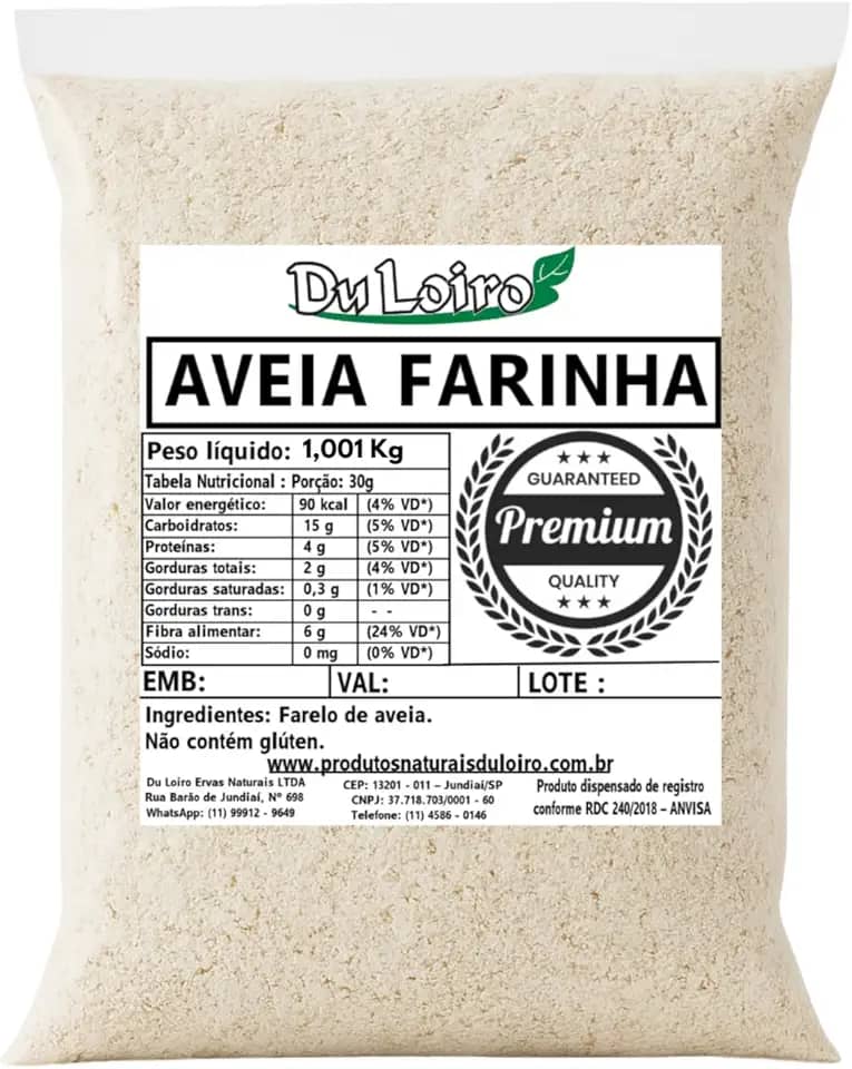 Farinha de Aveia - Saborreal (1,001kg)