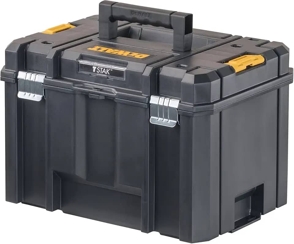 Dewalt Caixa Organizadora para Ferramentas com Fecho Metálico e Caixa Profunda, Modelo DWST17806