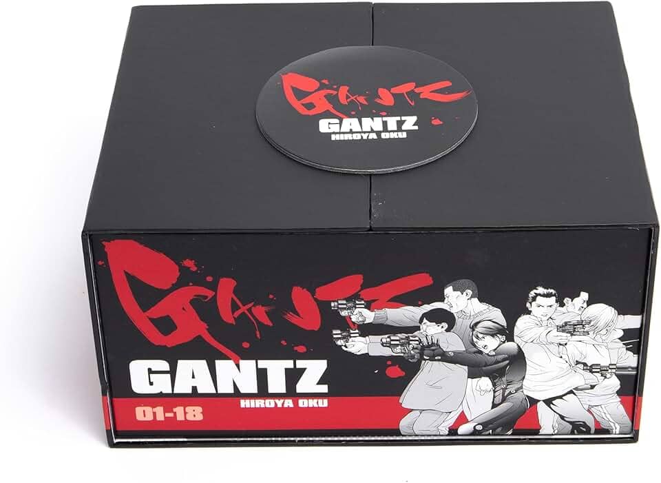 Box Gantz - Caixa 1 com 18 Volumes