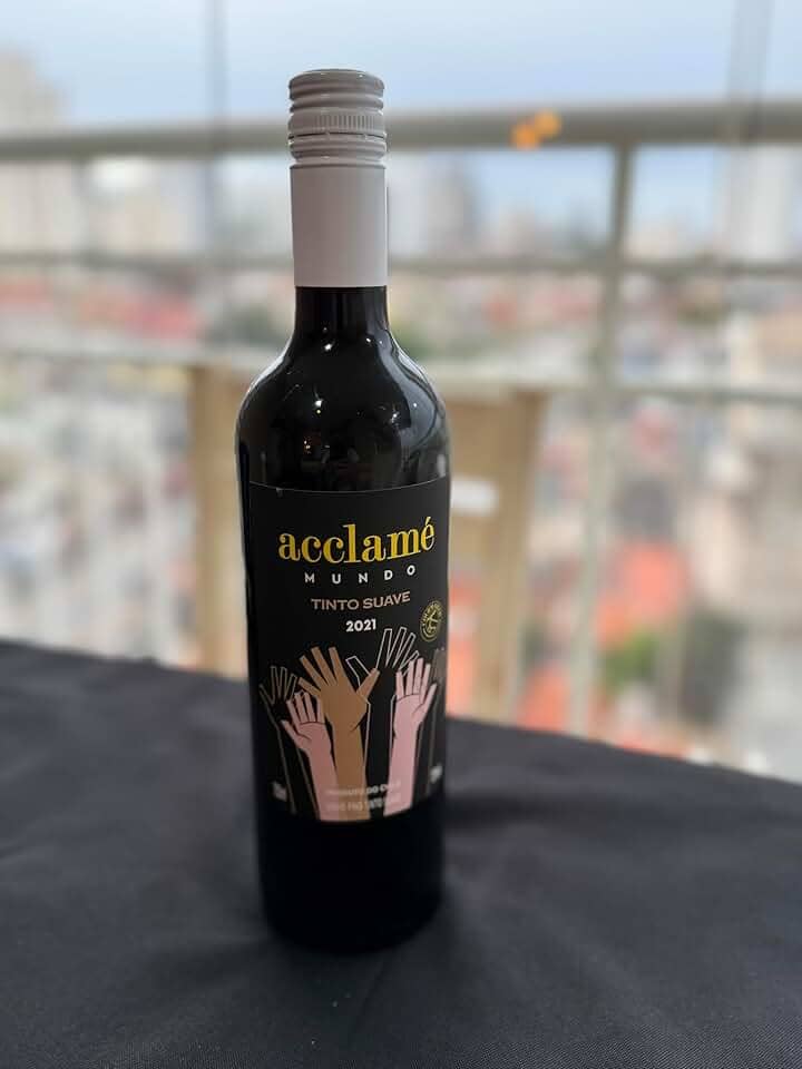 Acclamé Mundo Tinto Suave, Vinho Chileno, 750ml, Safra 2021