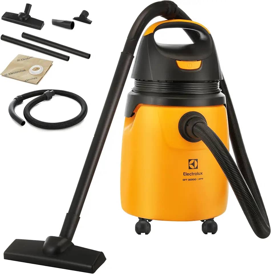 Aspirador de Água e Pó, GT30N, Amarelo e Preto, 110v, Electrolux