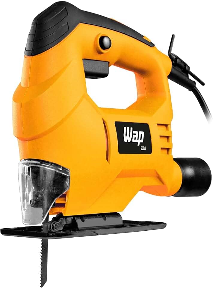 WAP Serra Tico Tico ESTT550, com Sistema 100% Rolamentada e Empunhadura Emborrachada, 550W 220V