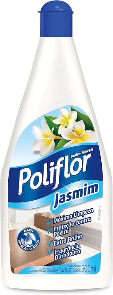Poliflor Lustra Móveis Jasmim 500Ml