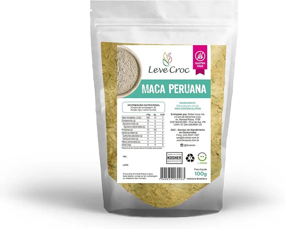 Maca peruana Leve Croc 100g