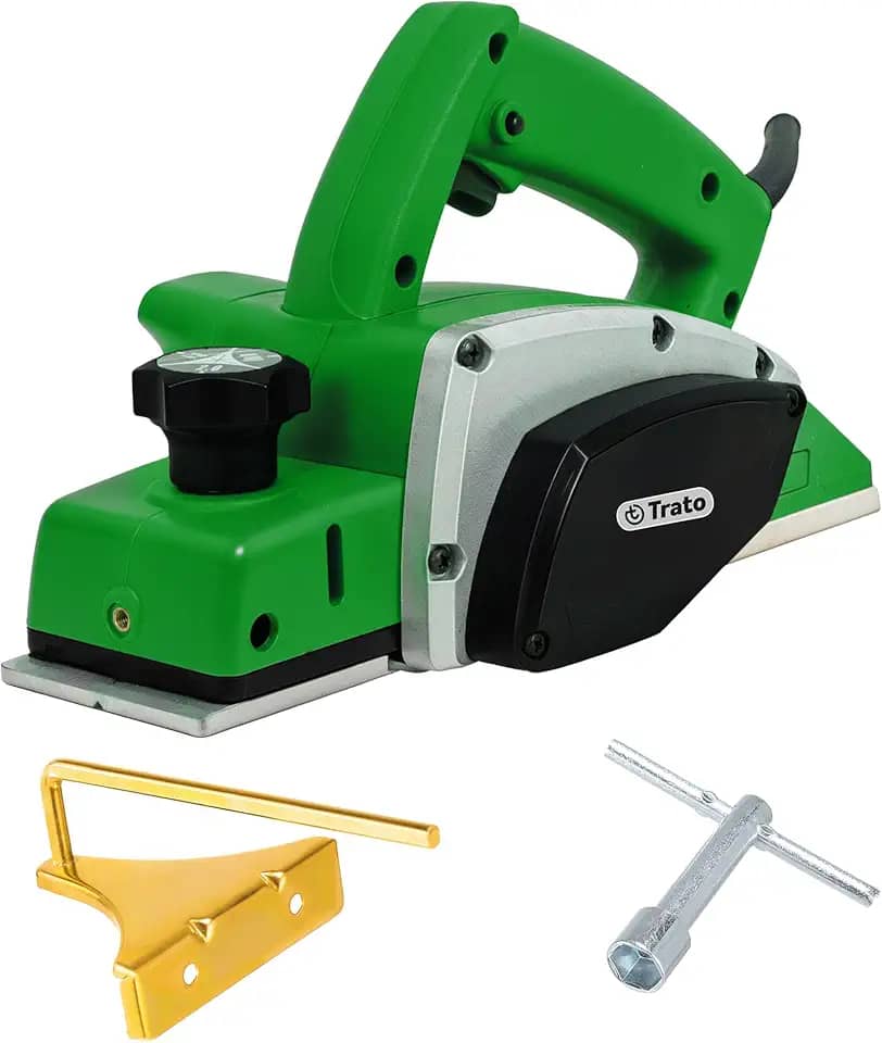 Plaina Elétrica 82mm Industrial Manual 750W 220V Profissional TPLA750 Trato