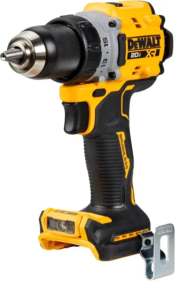 Dewalt Furadeira e Parafusadeira 13mm, Ferramenta Sem Fio para Uso Profissional de, com 2 Velocidades, Potência 900W, Modelo DCD805B, 20V