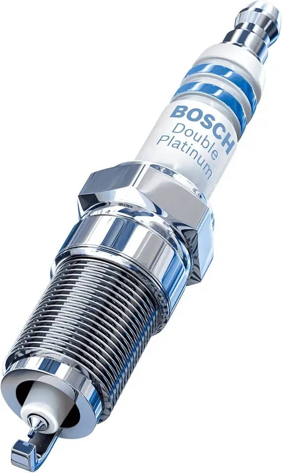 Bosch Automotive (8122) Velas de ignição de platina dupla com fio fino OE - Pacote com 4