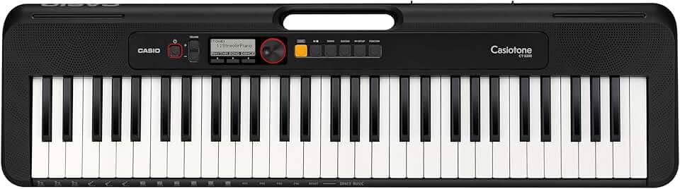 Teclado Musical Casiotone Ct-S200Bkc2-Br Preto